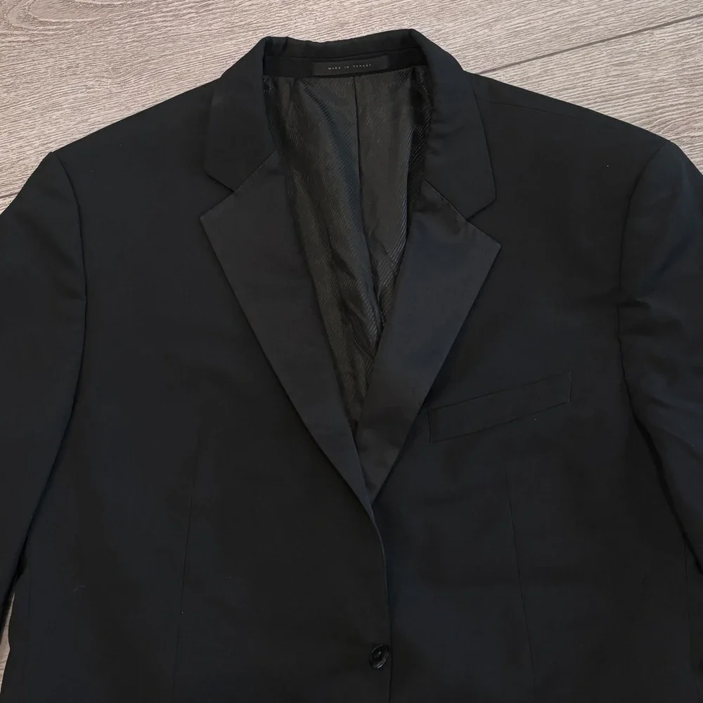 Hugo Boss Tuxedo Blazer Mens 46R Black Formal Jacket The Stars75/Glamour3 - Picture 2 of 10